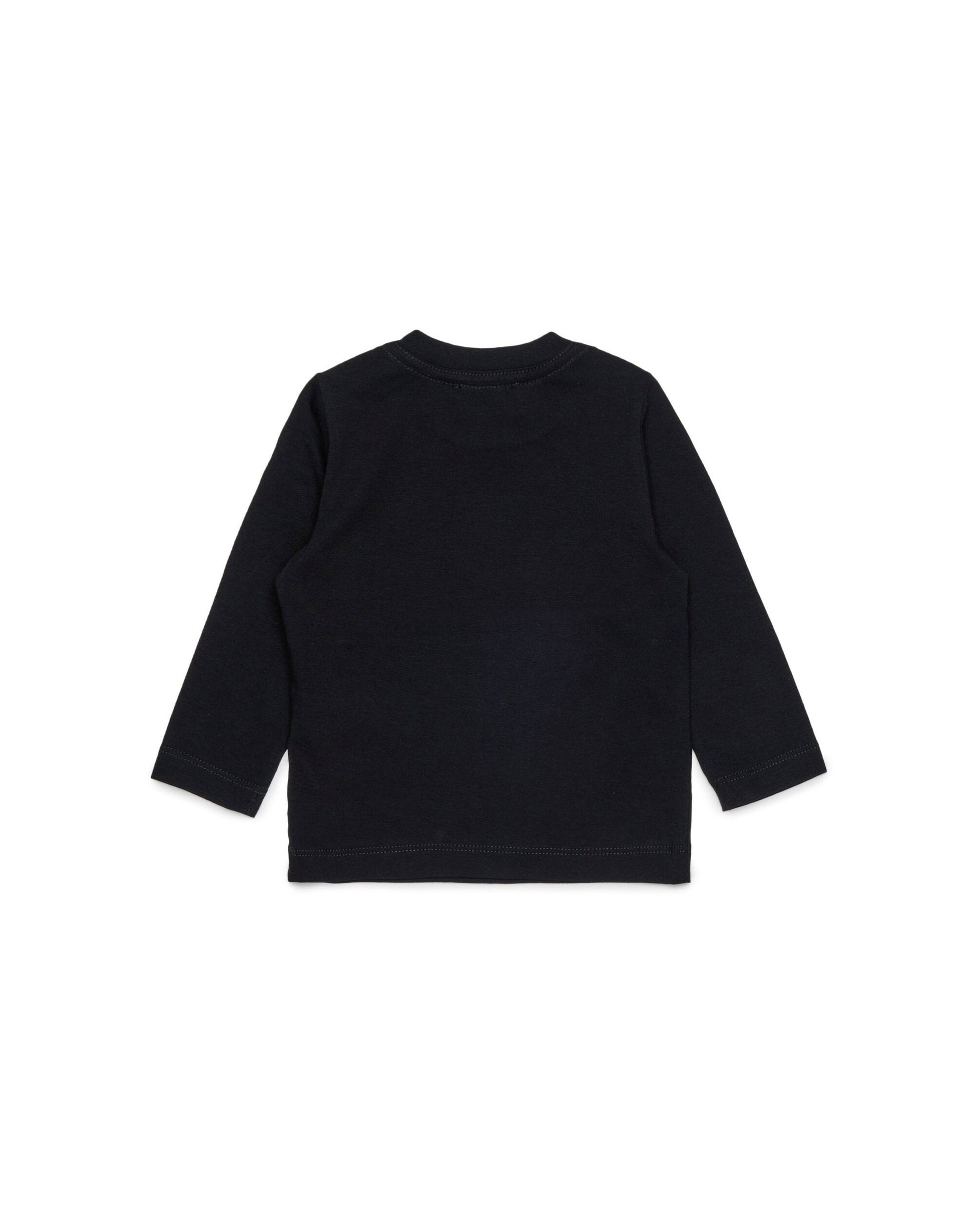 Dsquared2 Kids T-shirt Nera con Logo per Neonati