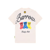 Barrow Kids T-Shirt Crema Unisex per Bambini