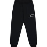 Iceberg Kids Pantaloni Joggers Neri con Logo per Bambini