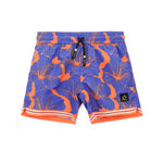 4GIVENESS Costume Boxer Fantasia Viola/Arancione per Bambini