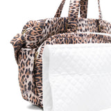 Roberto Cavalli Kids Borsa Mamma Animalier con Fasciatoio