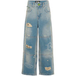 Barrow Kids Jeans con Logo per Bambine