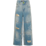 Barrow Kids Jeans con Logo per Bambine