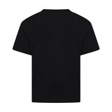 MSGM Kids T-shirt Nera con Stampa Cats per Bambine