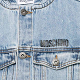 Moschino Kids Printed Denim Jacket for Kids