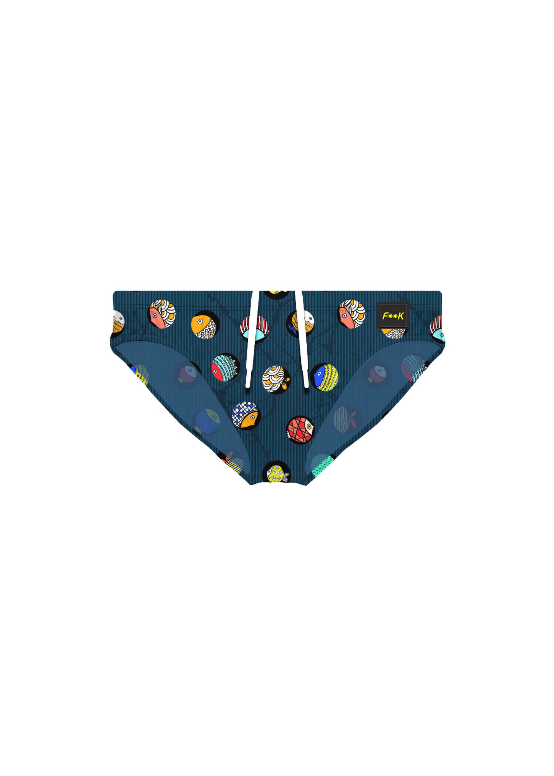 Effek Costume Slip Fantasia Circles Fish per Neonati