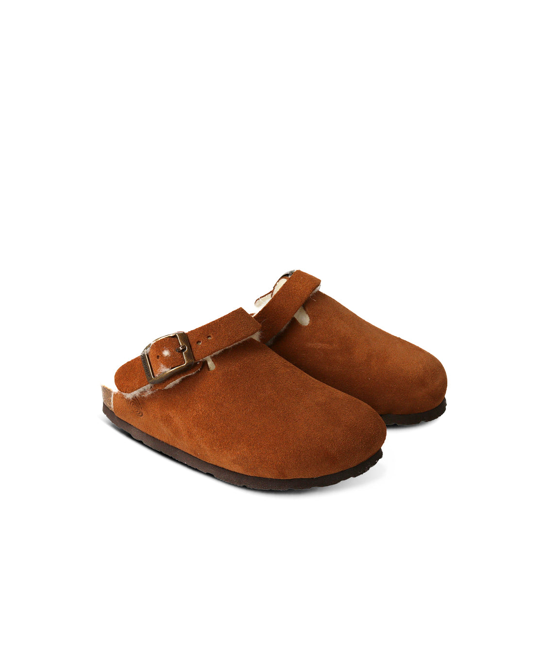 Genuins Kids Ciabatta Shetland Velour Wool Mandorla