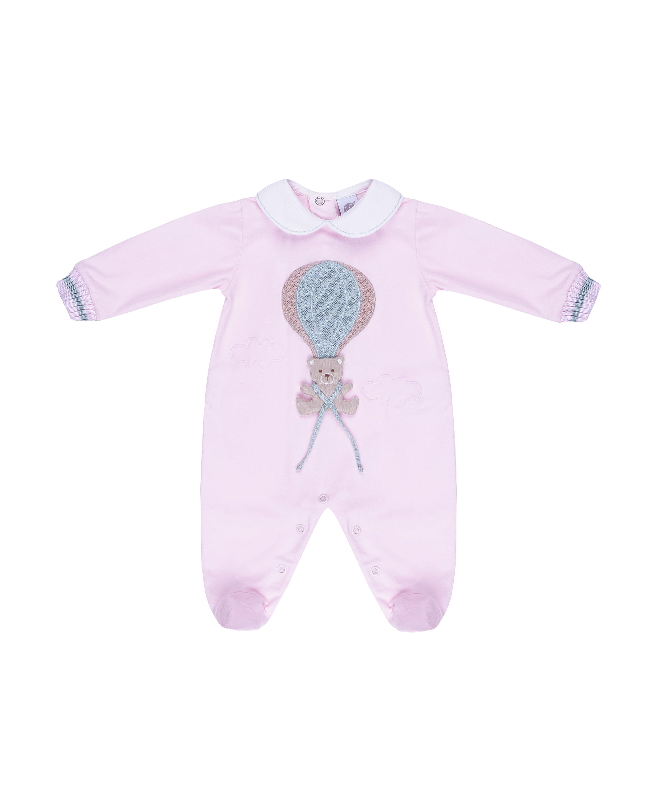 Marlù Tutina Rosa con Applicazione Orsetto per Neonate