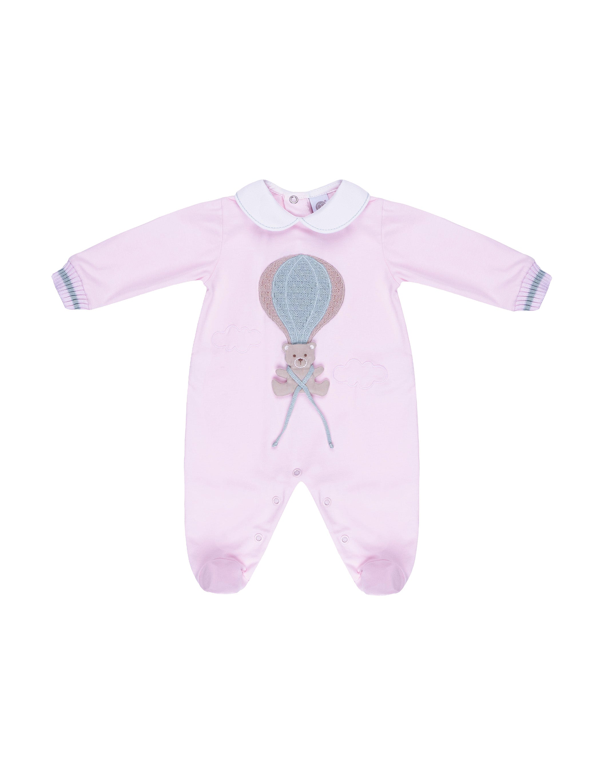 Marlù Tutina Rosa con Applicazione Orsetto per Neonate