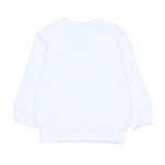 Dsquared2 Kids Felpa Bianco con Logo per Neonati