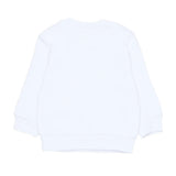 Dsquared2 Kids Felpa Bianco con Logo per Neonati