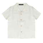 Daniele Alessandrini Kids Camicia Bianco con Tasche per Neonati