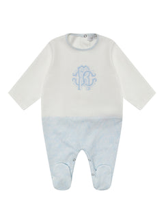 Roberto Cavalli Kids Set Tutina+Bavetto e Cappellino per Neonati