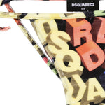 Dsquared2 Kids Costume Multicolor All-Over per Bambine