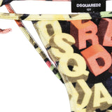 Dsquared2 Kids Costume Multicolor All-Over per Bambine