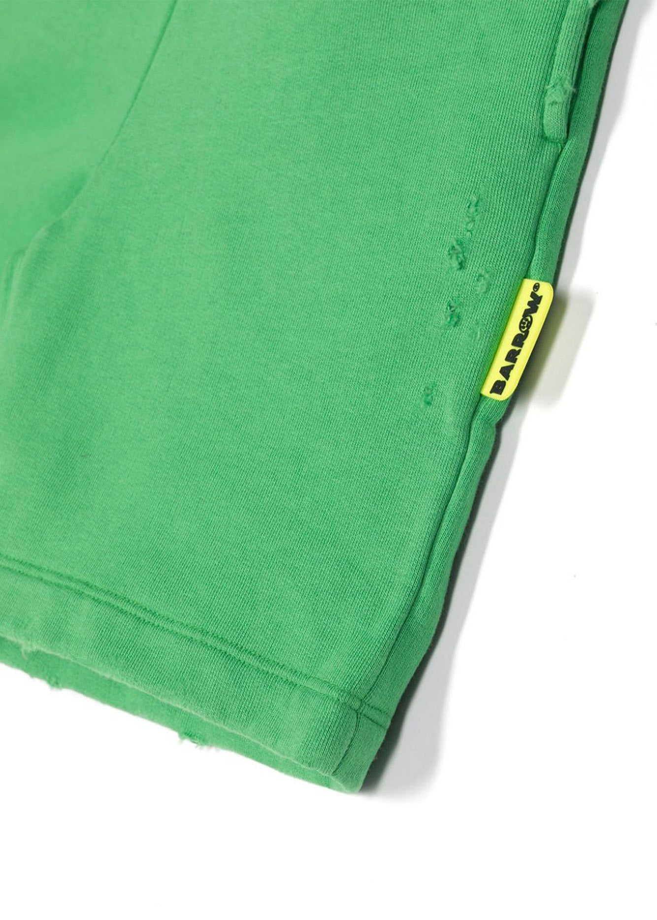 Barrow Kids Short Verde con Stampa Logo per Bambini