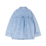 Patrizia Pepe Kids Camicia di Jeans per Bambine