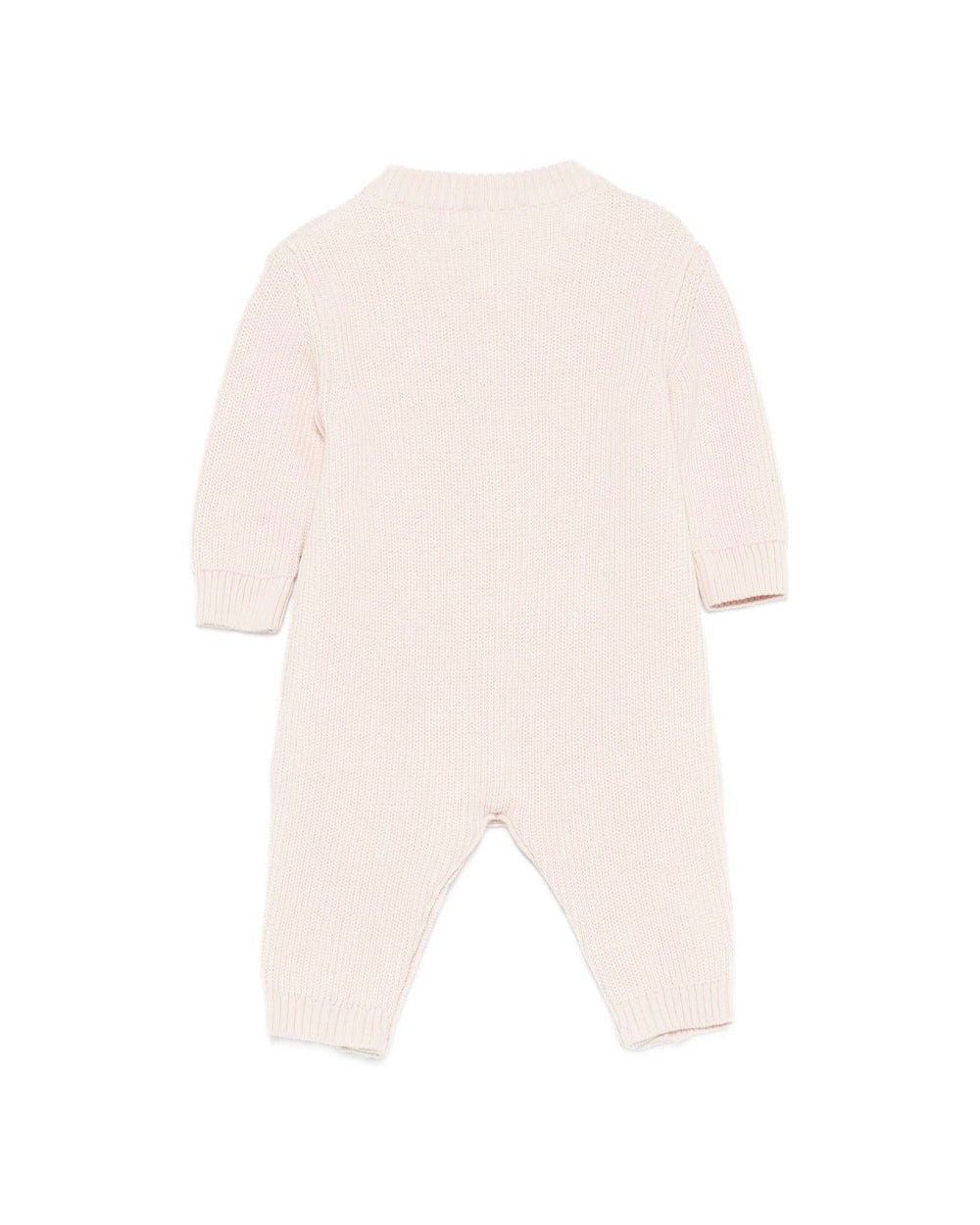 Elisabetta Franchi La Mia Bambina Tutina Rosa con Logo per Neonate