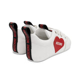 Moschino Kids Sneakers con Logo Cuore per Neonate