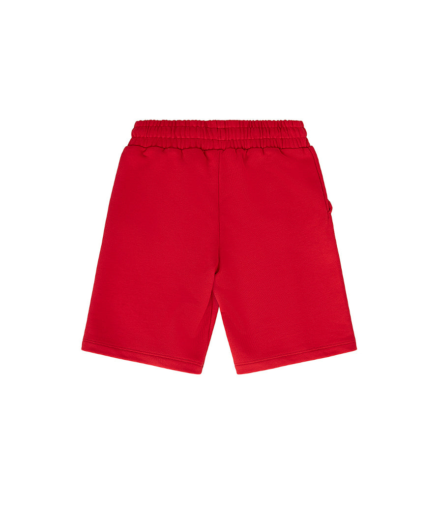 Iceberg Kids Bermuda Rosso con Stampa Daffy Duck per Bambini