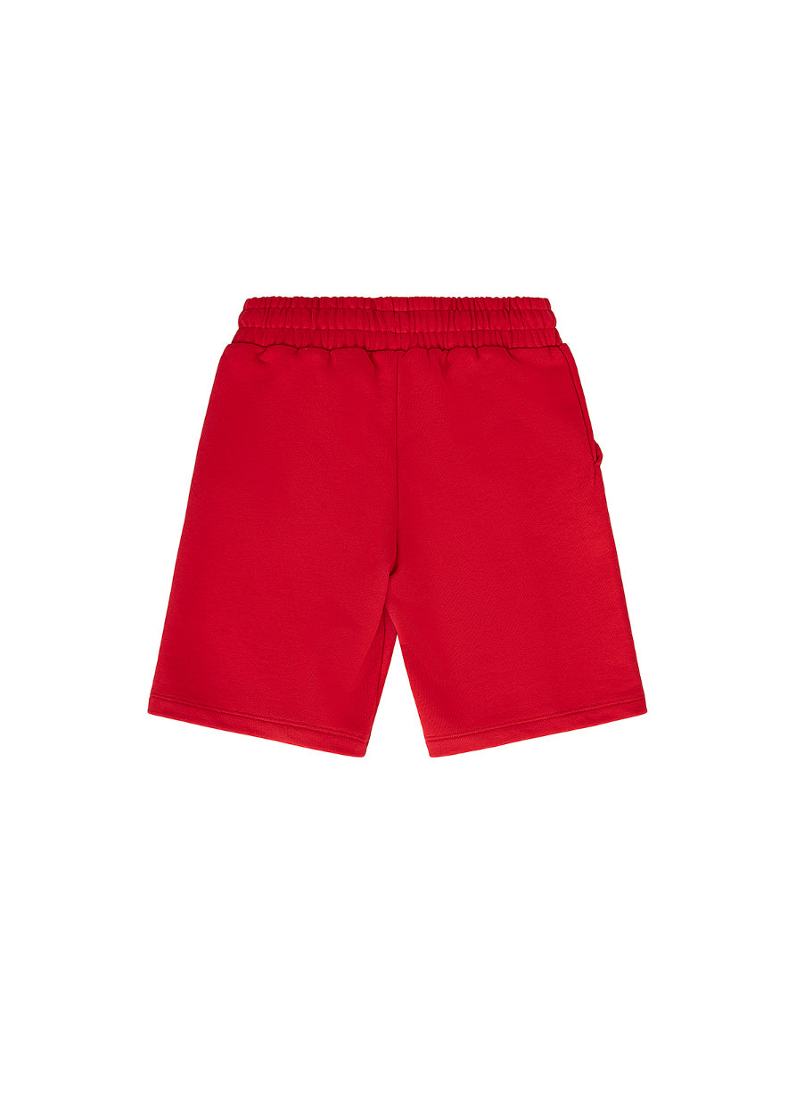 Iceberg Kids Bermuda Rosso con Stampa Daffy Duck per Bambini