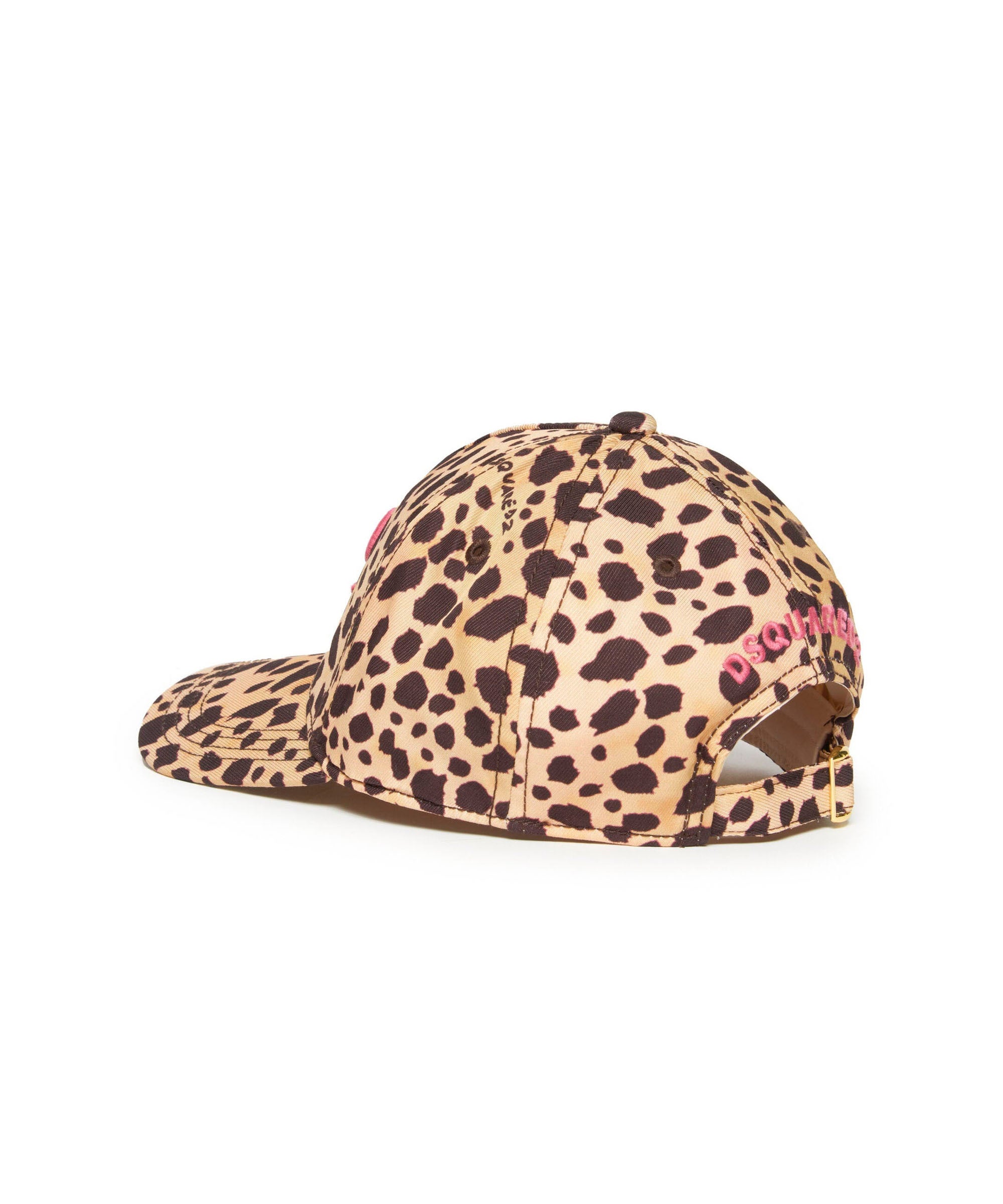 Dsquared2 Kids Cappello Maculato con Logo per Bambine (retro)