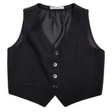 Patrizia Pepe Kids Gilet Nero per Bambine
