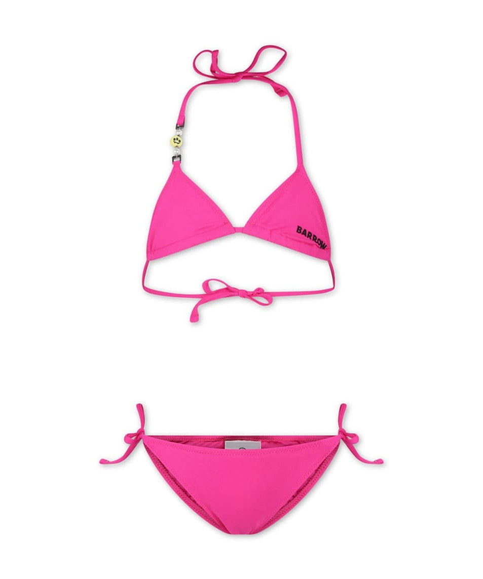 Barrow Kids Bikini Fucsia con Logo