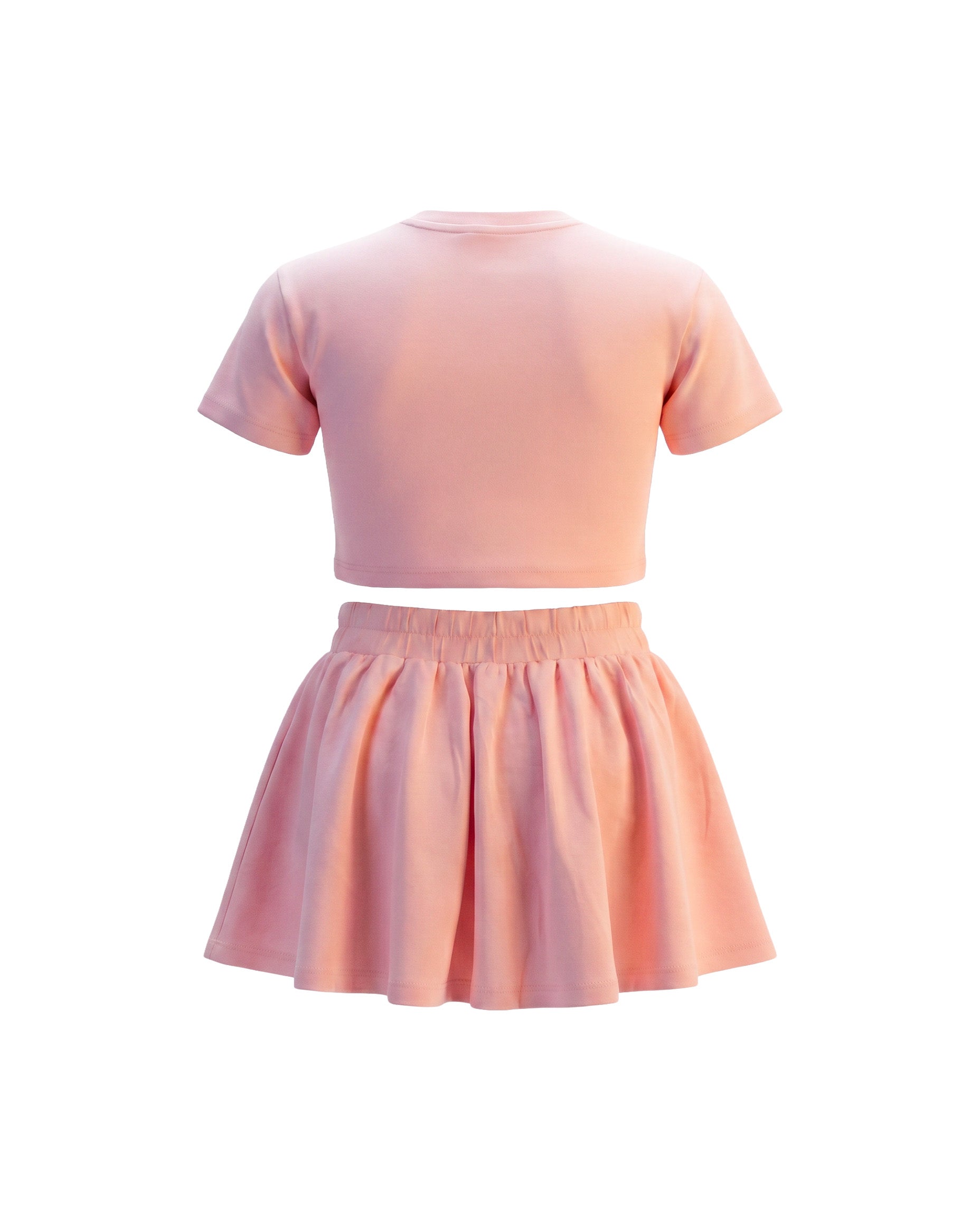 Vicolo Kids Completo Rosa con Logo Brillantinato per Bambine