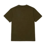 Dsquared2 Kids T-Shirt Verde Scuro con Patch e Stampe per Bambini
