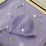 Le Coconne Cappellino Lilla per Neonate