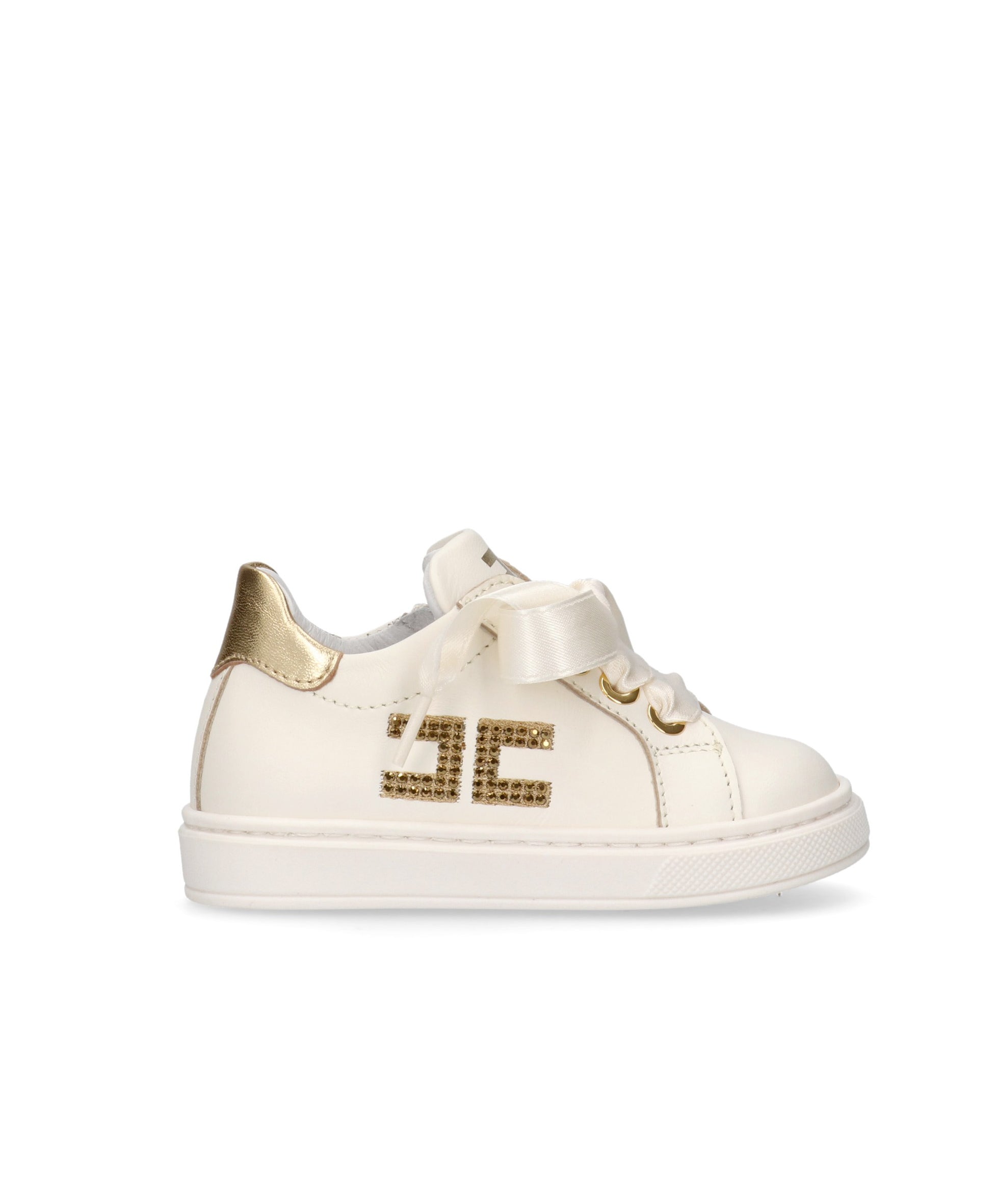 Elisabetta Franchi La Mia Bambina Sneakers BURRO/OROper Neonate