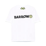 Barrow Kids T-shirt Bianca con Stampa Barrow