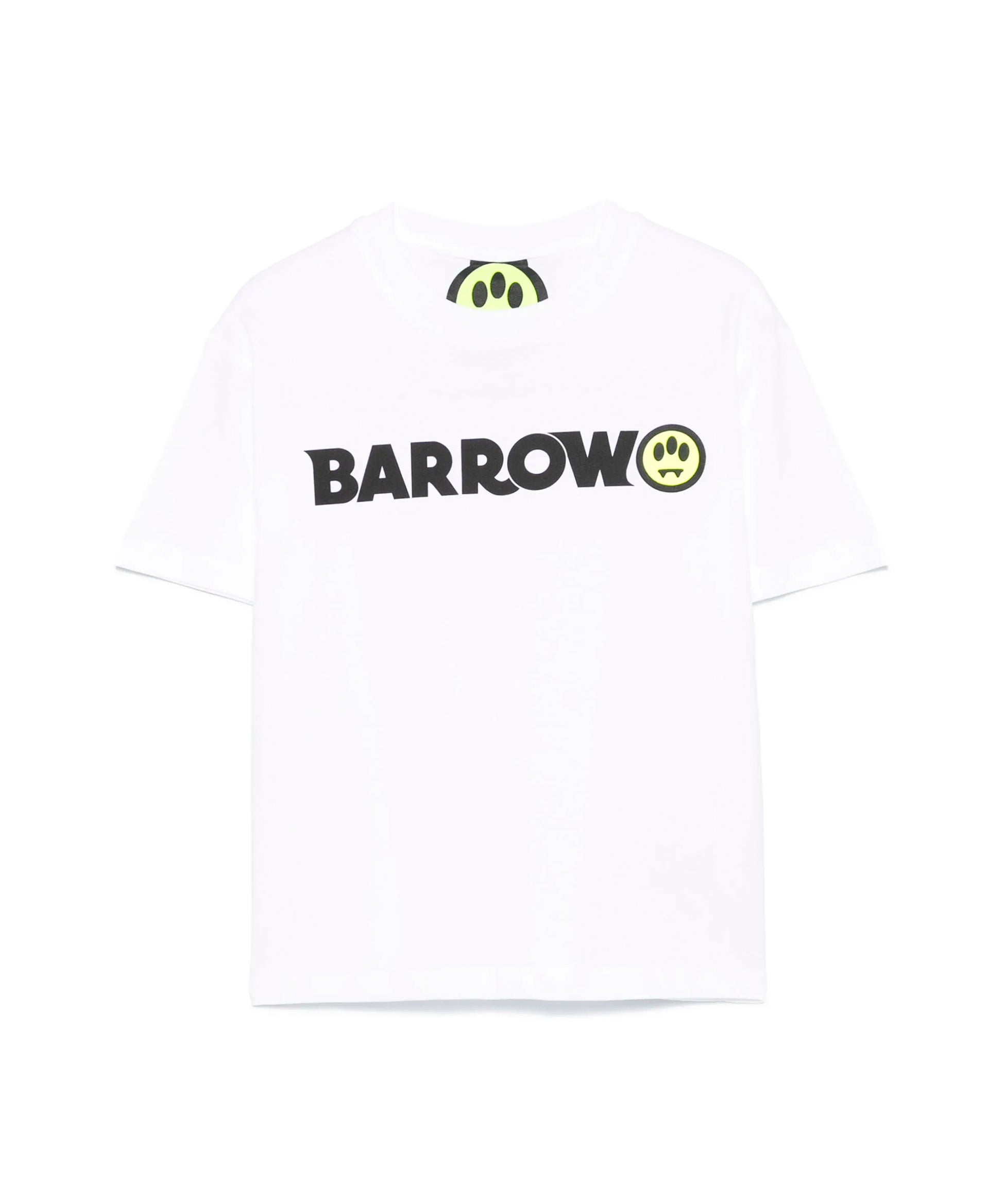 Barrow Kids T-shirt Bianca con Stampa Barrow
