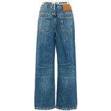 Barrow Kids Jeans con Logo e Elastico Logato per Bambine