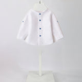 Minibanda Camicia Bianca per Neonati