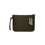 Pochette Suns Verde Militare con Logo e Zip per Bambini
