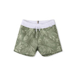 Boss Kids Costume Boxer Verde per Neonati