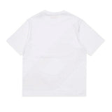 Diesel Kids T-shirt Bianca con Logo Macro D per Bambini