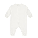 Moschino Kids Tutina Panna con Tasca Teddy Unisex