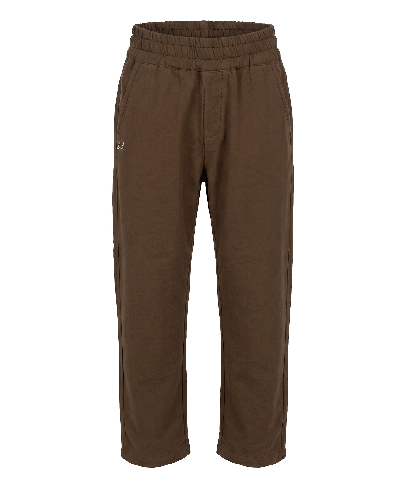 Daniele Alessandrini Kids Pantalone Marrone con Logo per Bambini