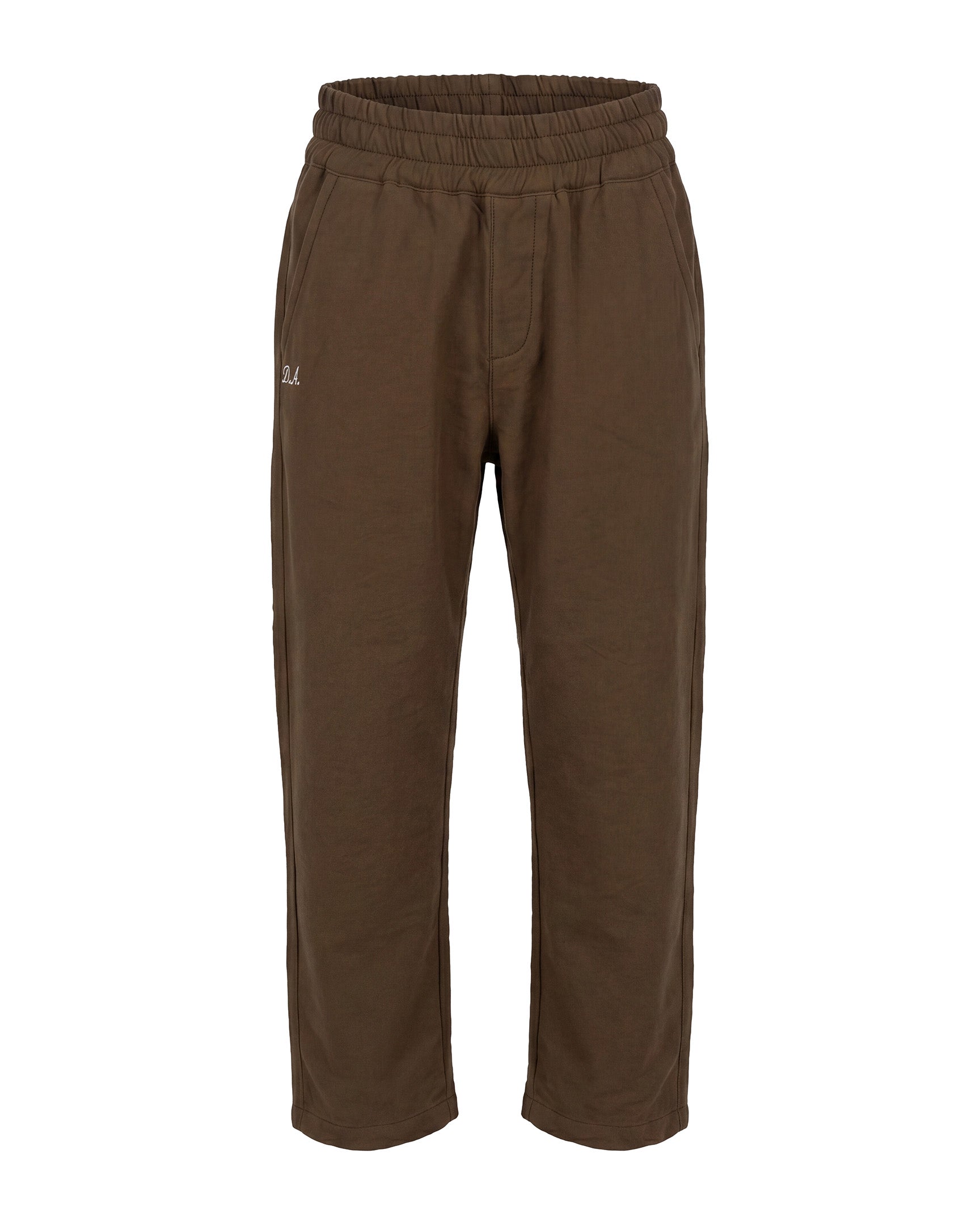 Daniele Alessandrini Kids Pantalone Marrone con Logo per Bambini