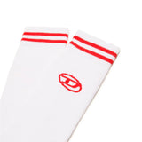 Diesel Kids Calzini Neri/Bianchi con Logo