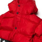 Dsquared2 Kids Giubbino Trapuntato Rosso Avvitato per Bambine