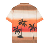 Barrow Kids Camicia Sabbia con Stampa Sunset per Bambini (retro)
