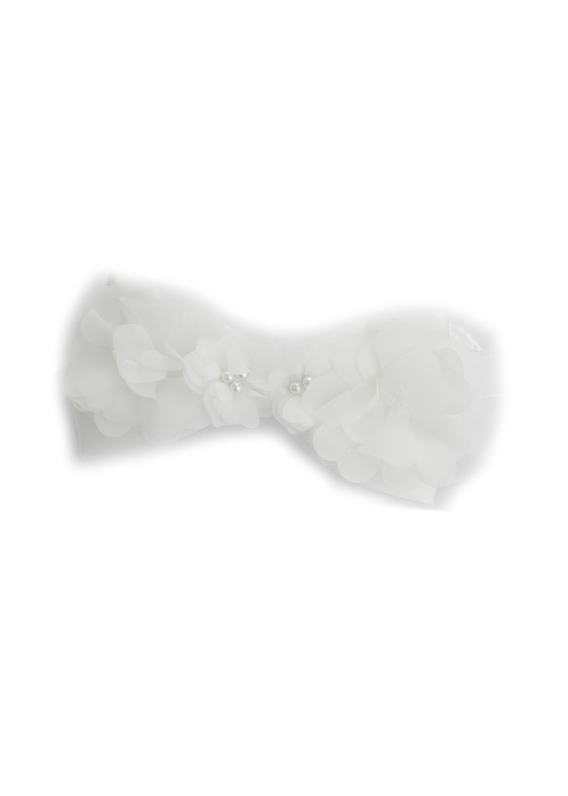 Loredana's Beautiful White Bow Hair Clip for Girls