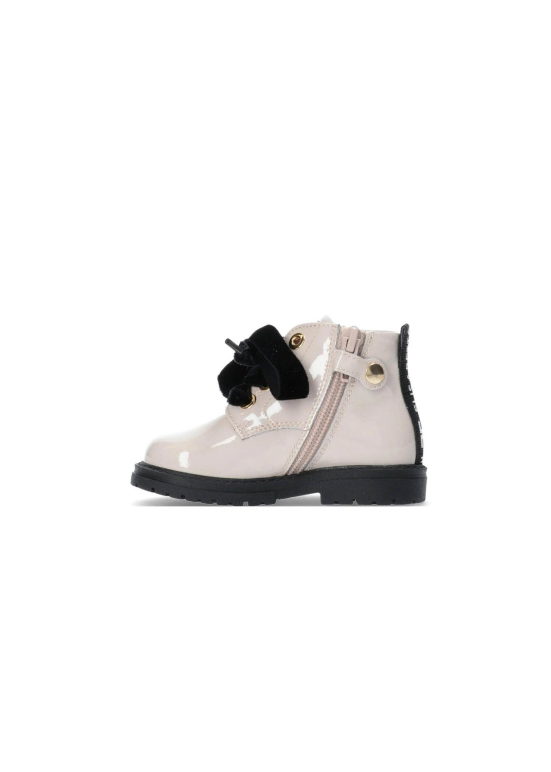 Elisabetta Franchi La Mia Bambina Stivali Anfibi Lattice per Neonate