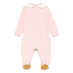 Moschino Kids Tutina Rosa con Cappello per Neonate