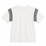 Yes London Kids T-Shirt Bianco Doppia Manica per Bambini