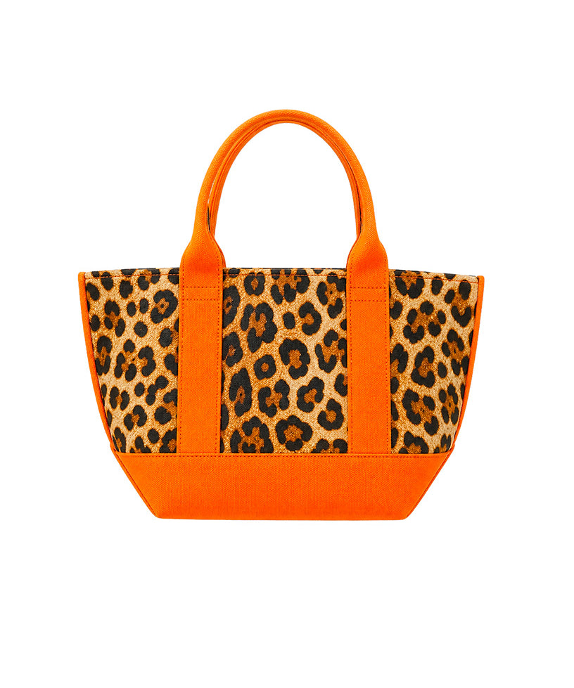 4giveness Kids Mini Bag Fantasia Leopardato e Arancione per Bambine